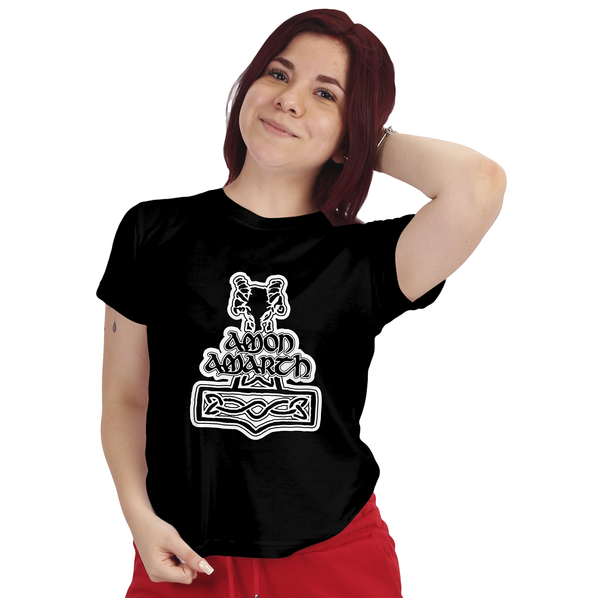 POLERA MUJER DISEÑO AMON AMARTH D2 - 1