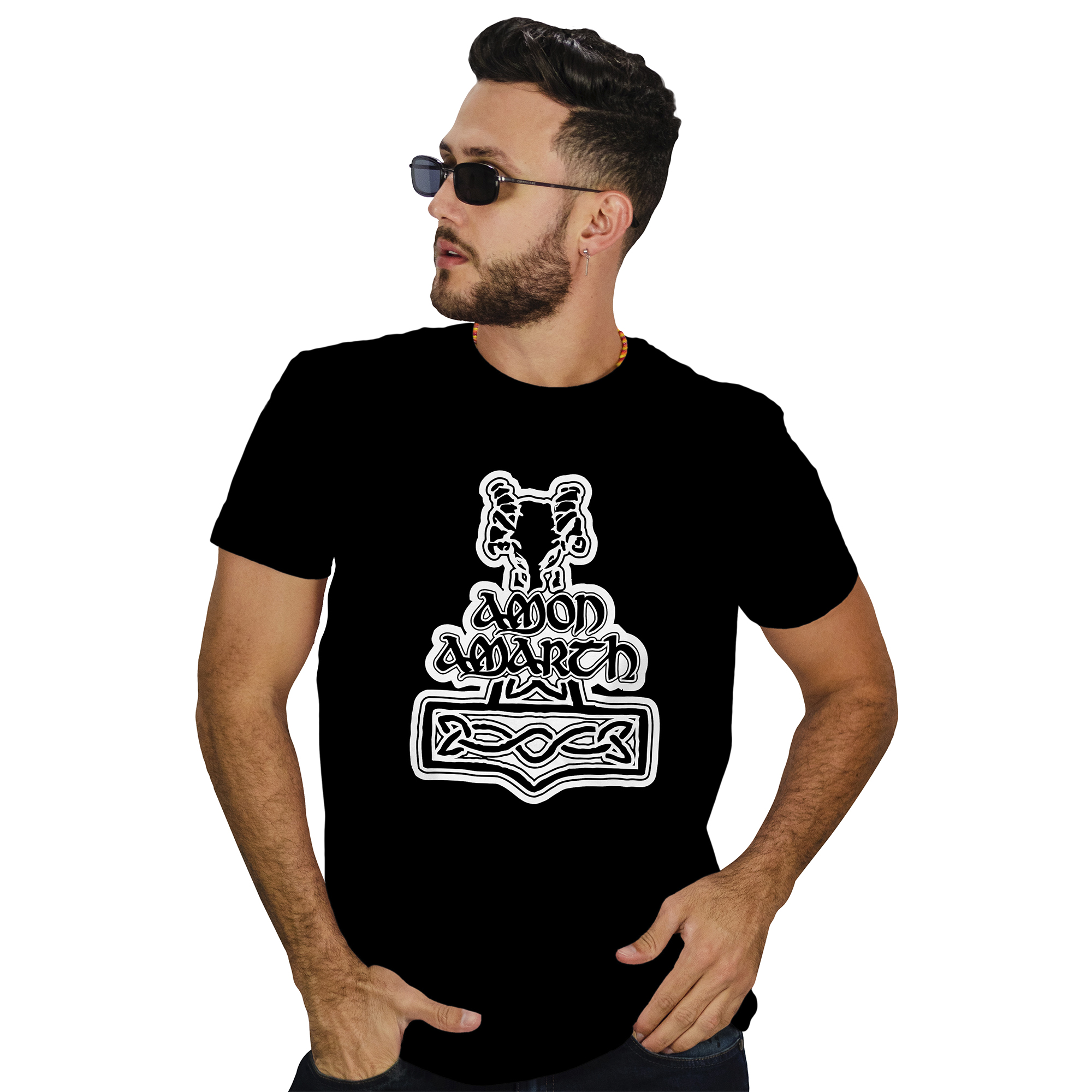POLERA HOMBRE DISEÑO AMON AMARTH D2 - 1