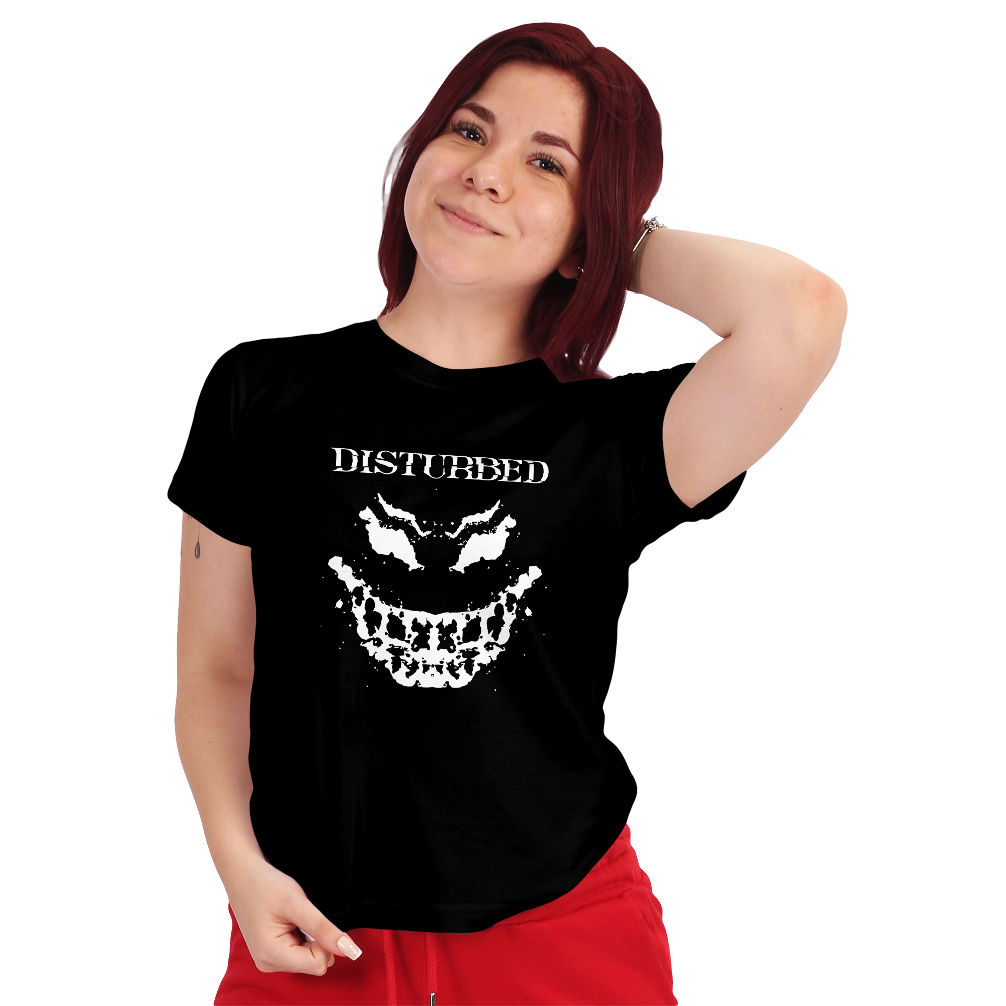 POLERA MUJER DISEÑO DISTURBED D2 - 1