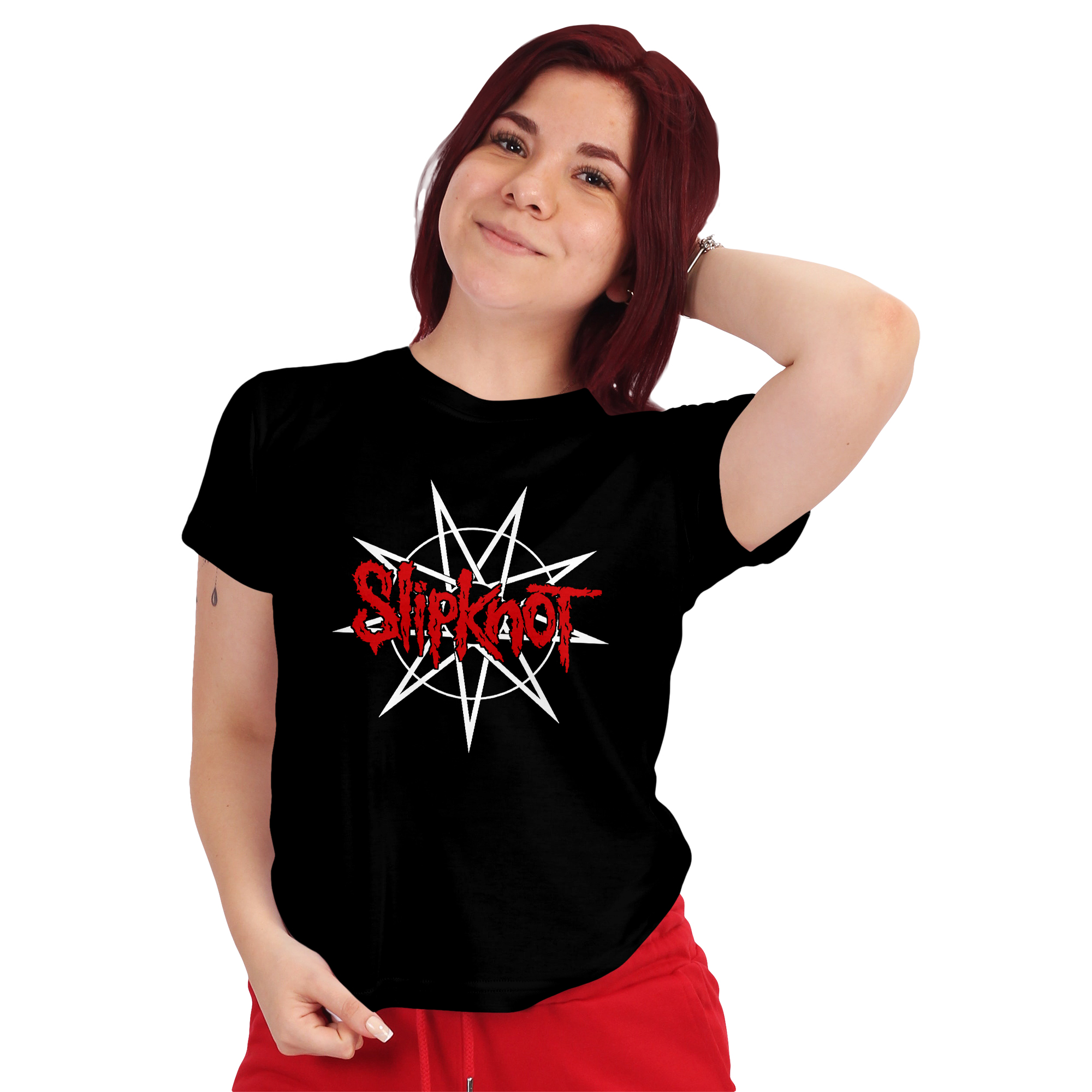 POLERA MUJER DISEÑO SLIPKNOT D2 - 1