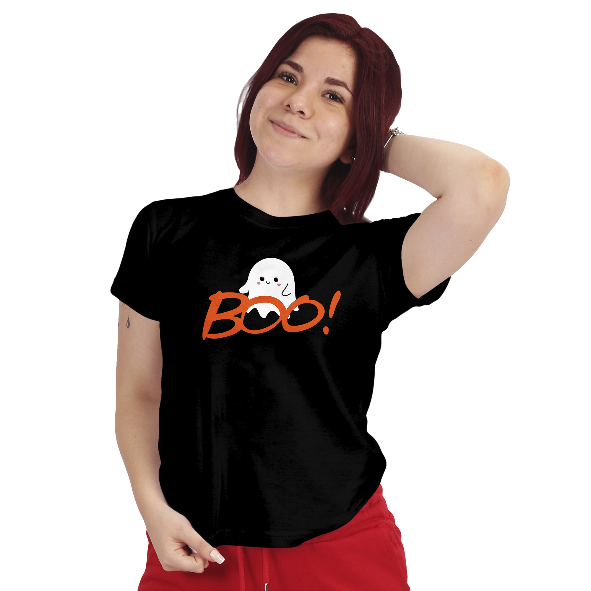 POLERA MUJER DISEÑO HALLOWEEN D9 - 1