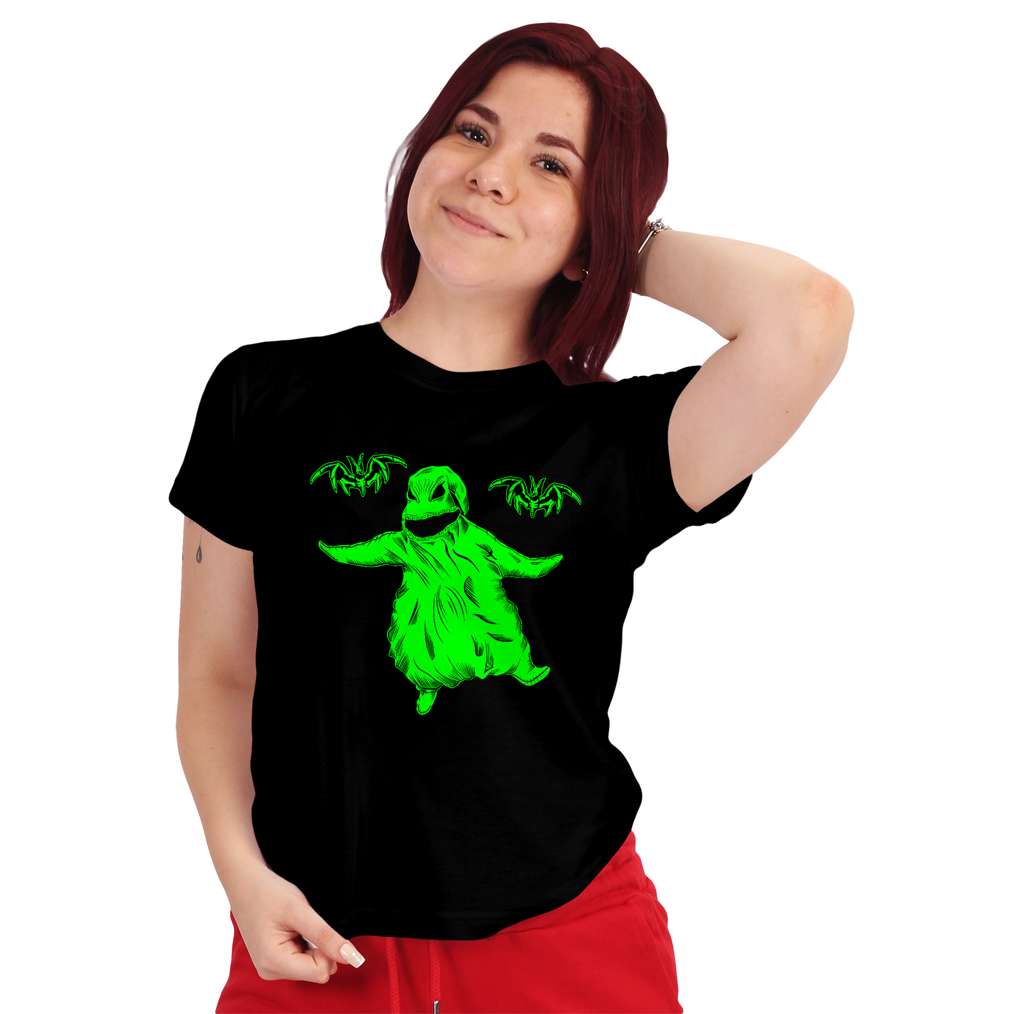 POLERA MUJER HALLOWEEN OOGIE BOOGIE FOSFORESCENTE D16 - 2