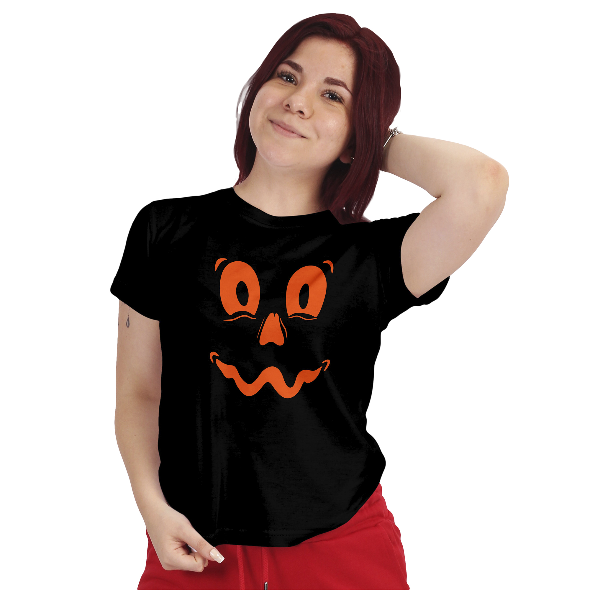 POLERA MUJER DISEÑO HALLOWEEN D3 - 1
