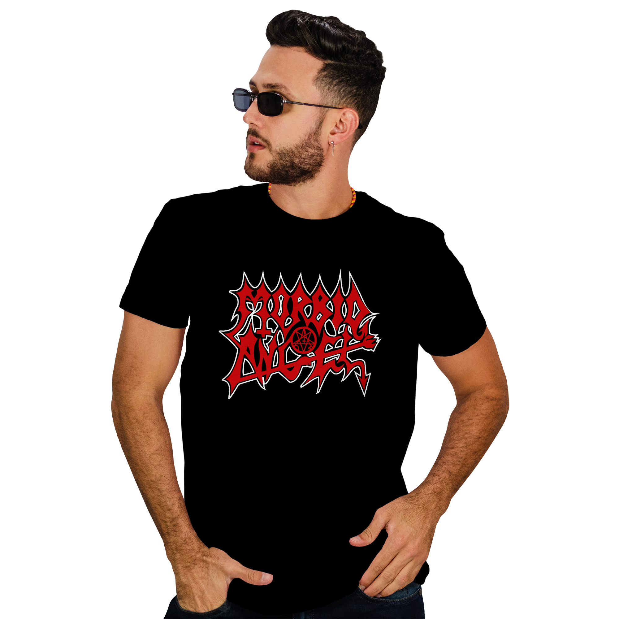 POLERA HOMBRE MORBID ANGEL METAL ROCK - 1