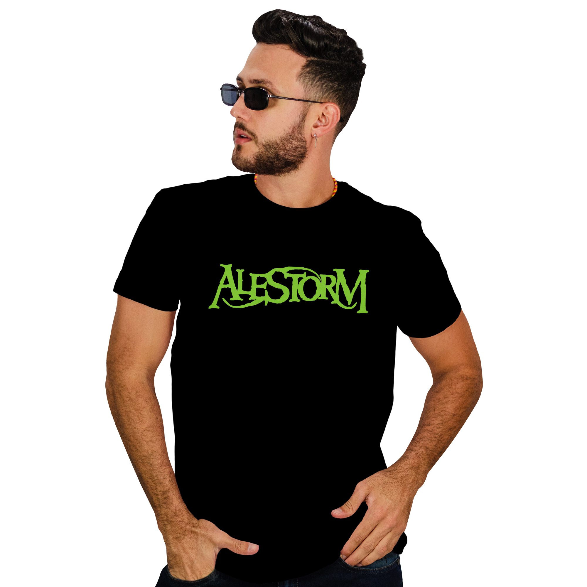 POLERA HOMBRE ALESTORM METAL ROCK - 1