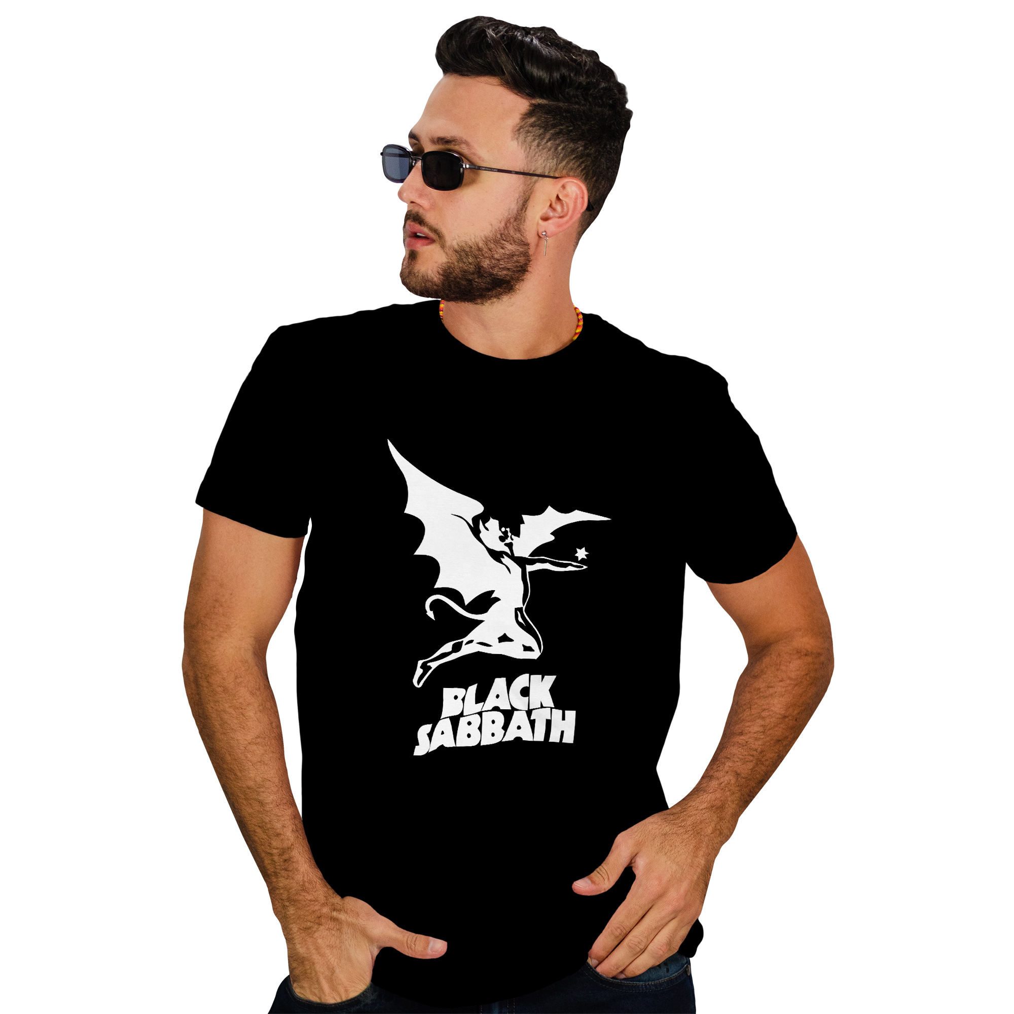 POLERA HOMBRE BLACK SABBATH METAL ROCK - 1