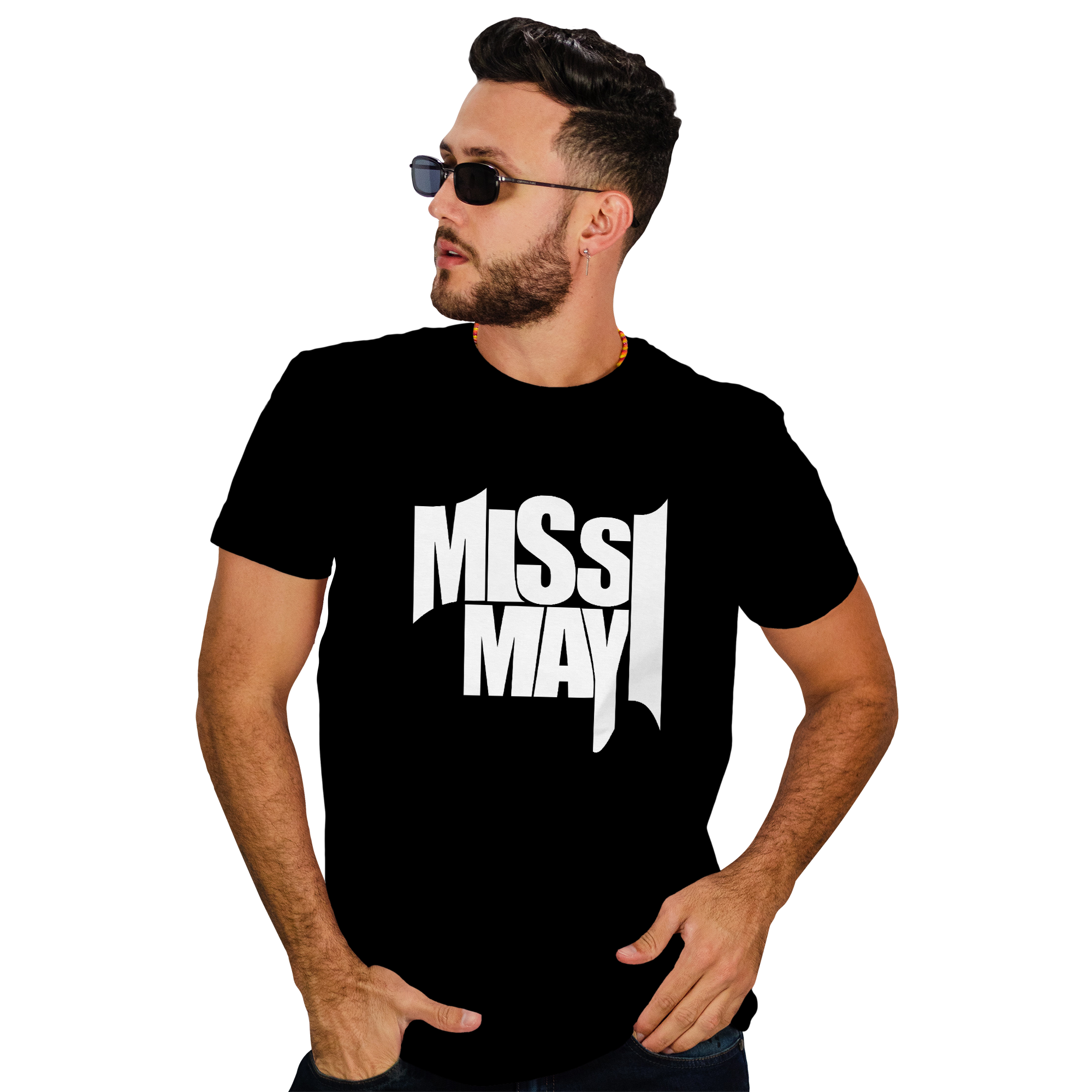 POLERA HOMBRE MISS MAY I METAL ROCK - 1