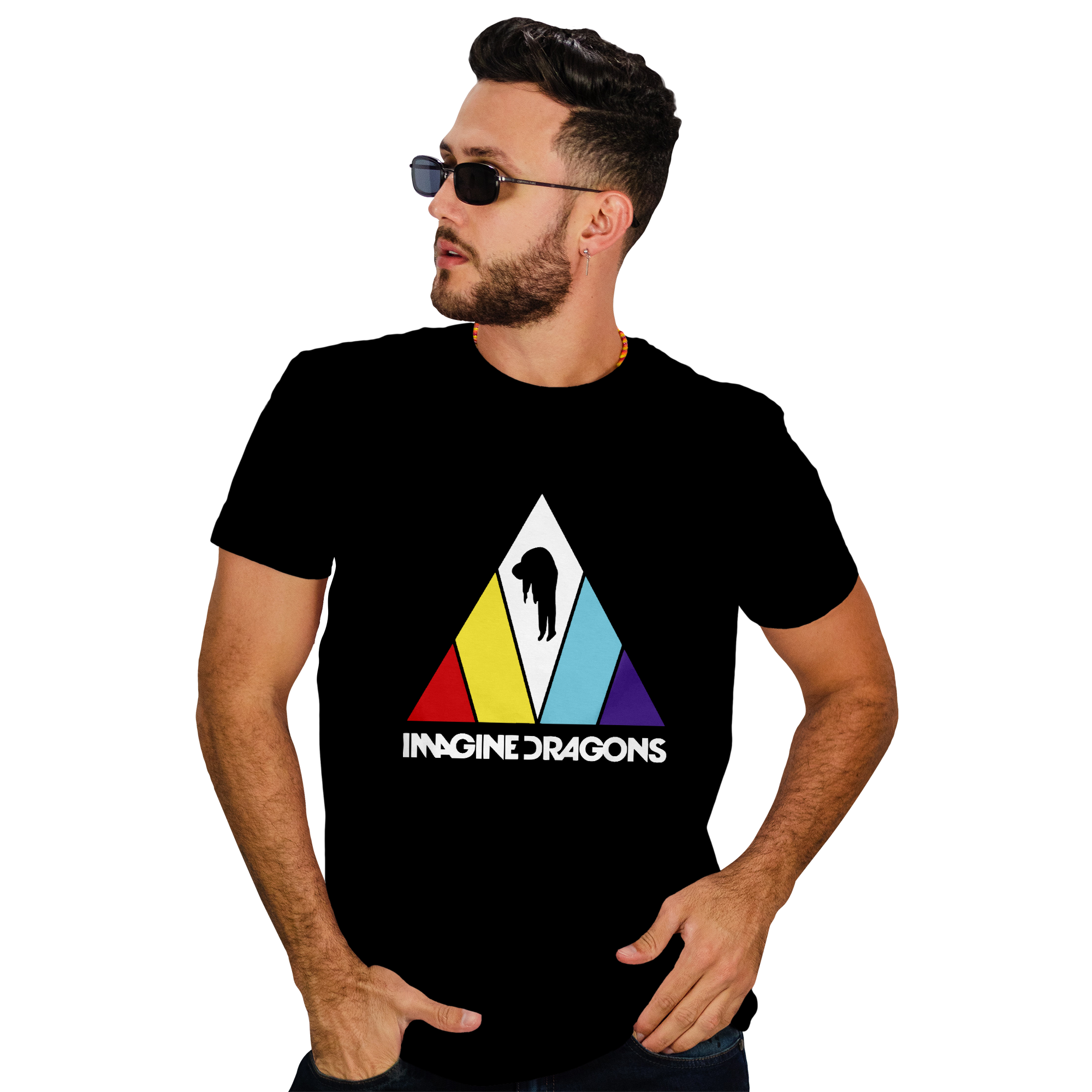 POLERA HOMBRE IMAGINE DRAGONS METAL ROCK - 1
