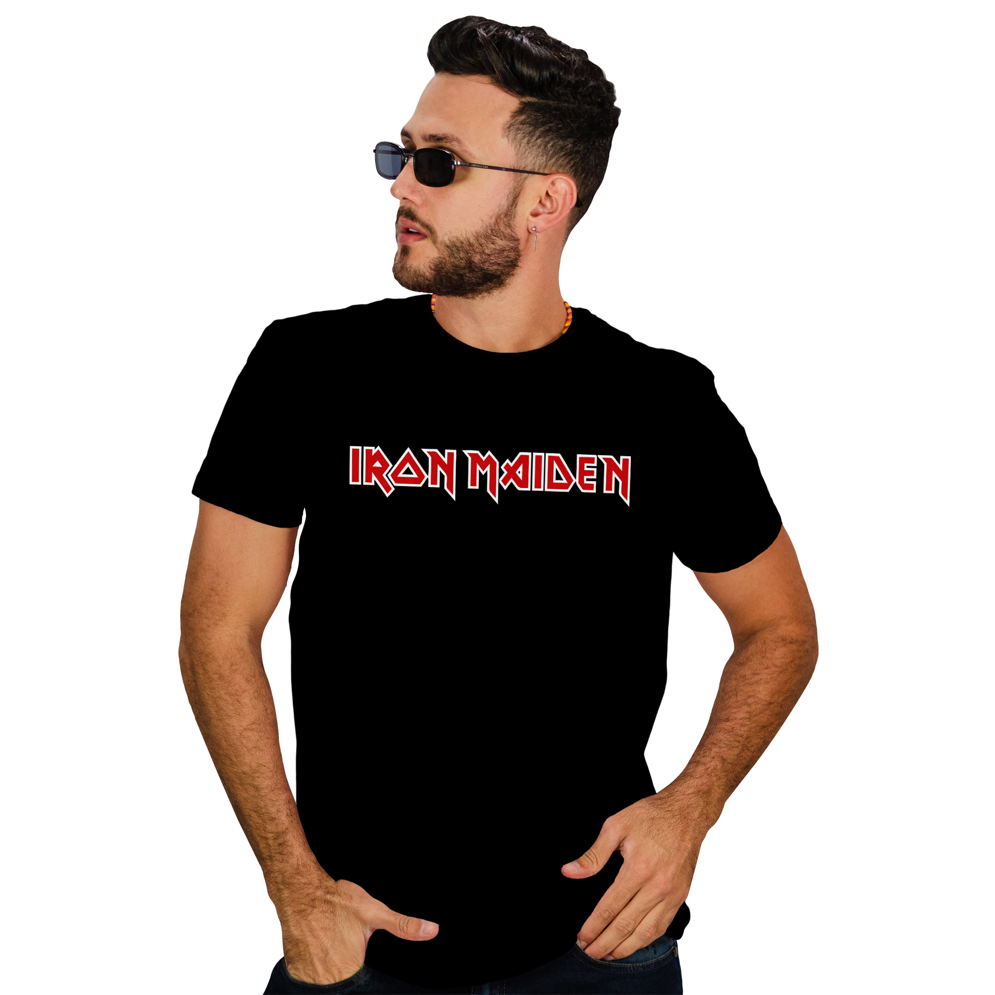 POLERA HOMBRE IRON MAIDEN EDDIE METAL ROCK - 1