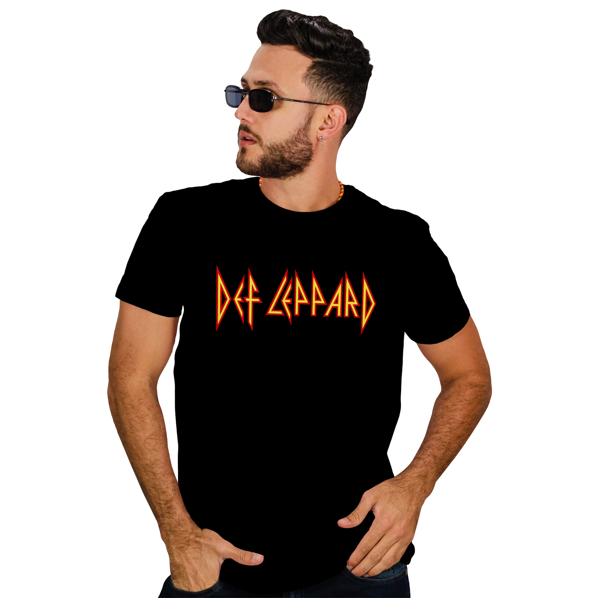POLERA HOMBRE DEF LEPPARD METAL ROCK - 1