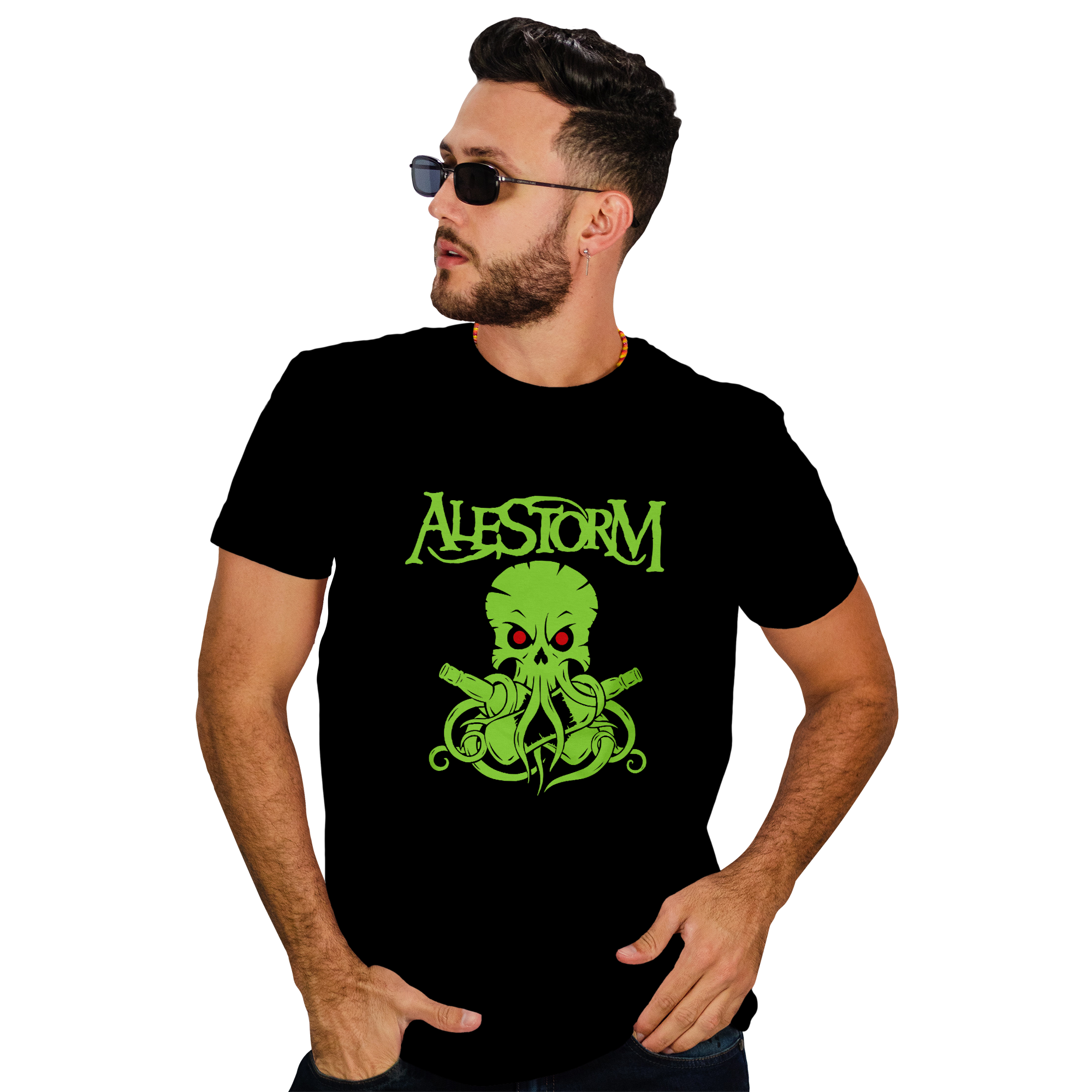 POLERA HOMBRE ALESTORM METAL ROCK D2 - 1