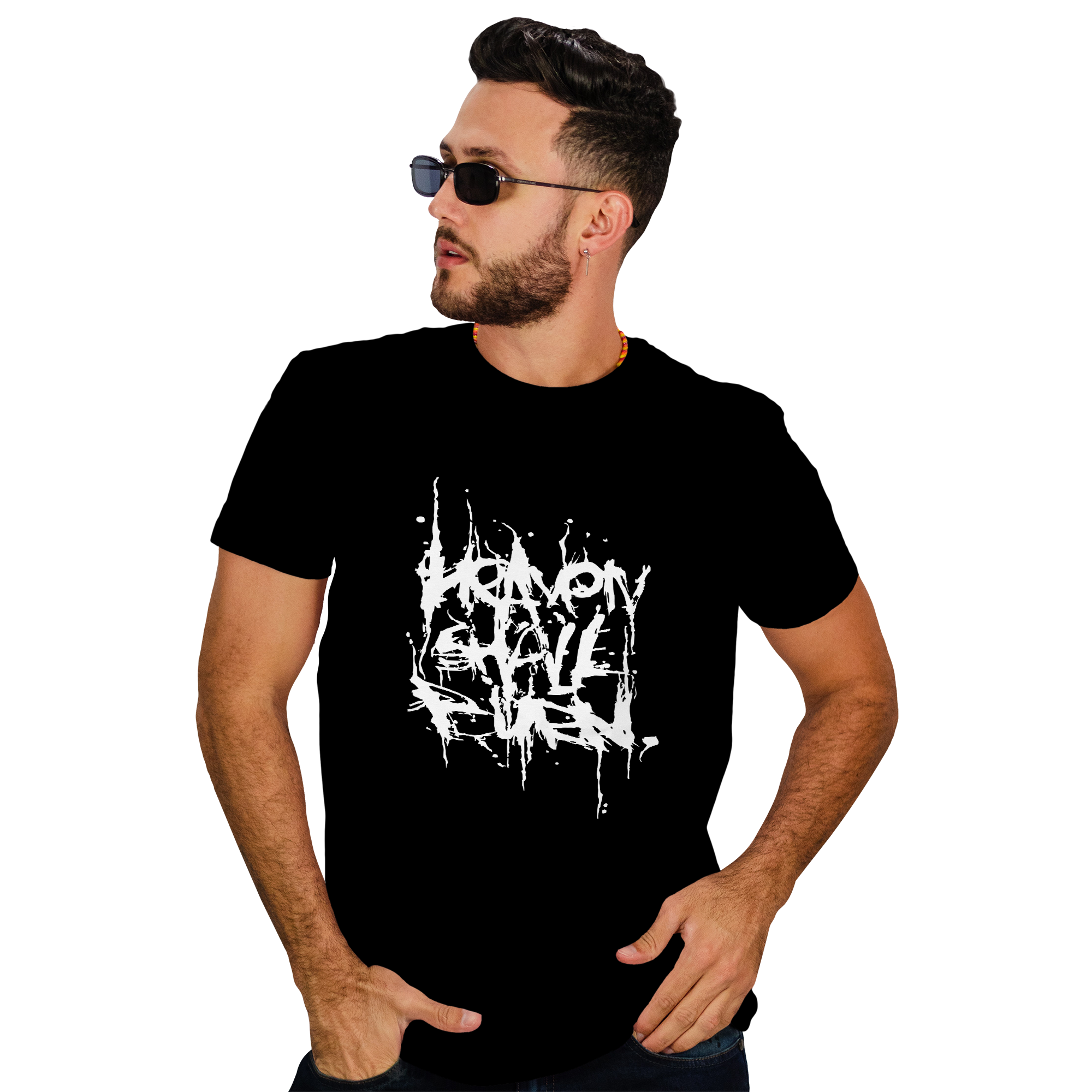 POLERA HOMBRE HEAVEN SHALL BURN METAL ROCK - 1