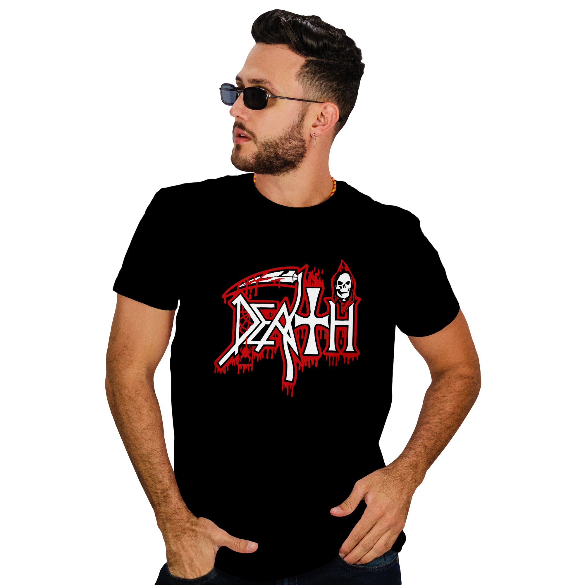 POLERA HOMBRE DEATH METAL ROCK - 1