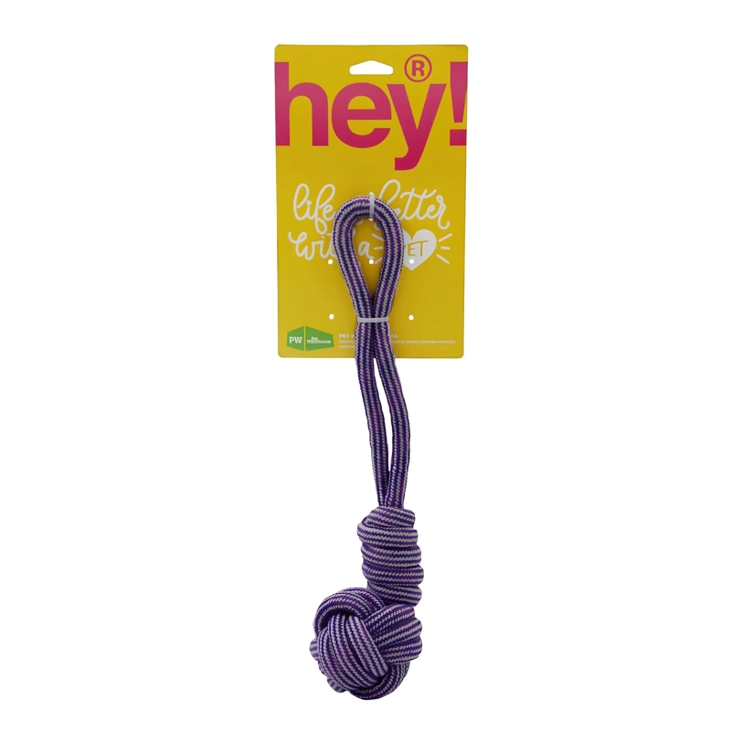 JUGUETE DE CUERDA PARA PERROS HEY! - 1