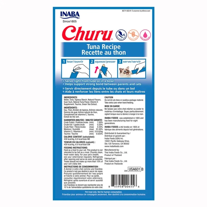 CHURU GATO SABOR ATUN 4 UNIDADES - 3