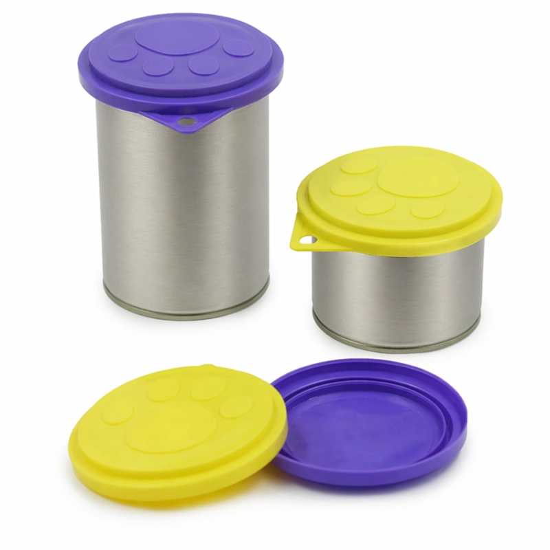 TAPA PARA LATAS DE ALIMENTO HUMEDO MASCOTAS - 1