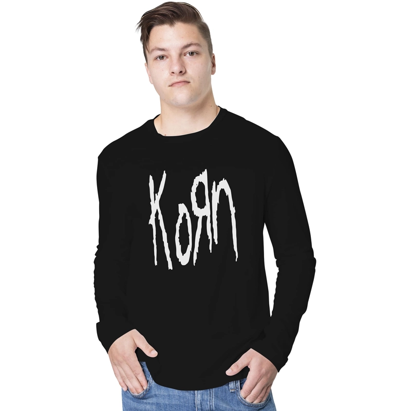 POLERA MANGA LARGA - KORN METAL ROCK - 1