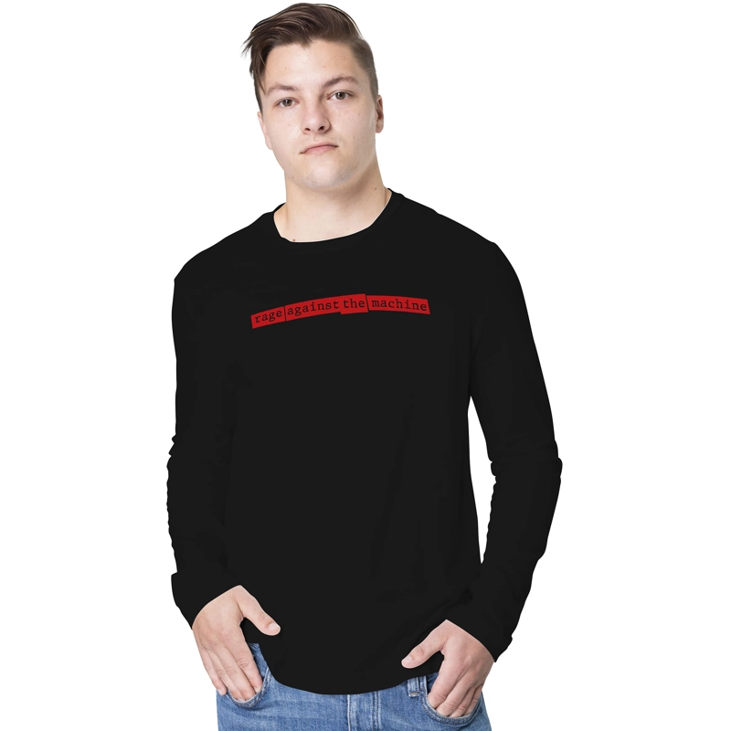 POLERA MANGA LARGA - RAGE AGAINST THE MACHINE METAL ROCK - 1