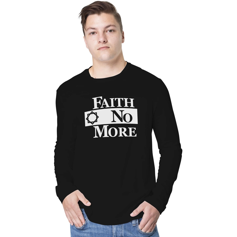 POLERA MANGA LARGA - FAITH NO MORE METAL ROCK - 1