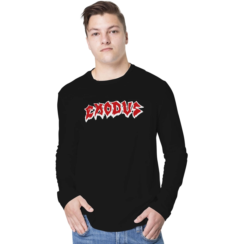 POLERA MANGA LARGA - EXODUS METAL ROCK - 1