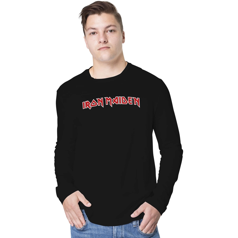 POLERA MANGA LARGA - IRON MAIDEN  METAL ROCK D2 - 1