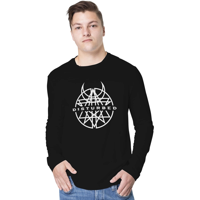 POLERA MANGA LARGA - DISTURBED  METAL ROCK - 1