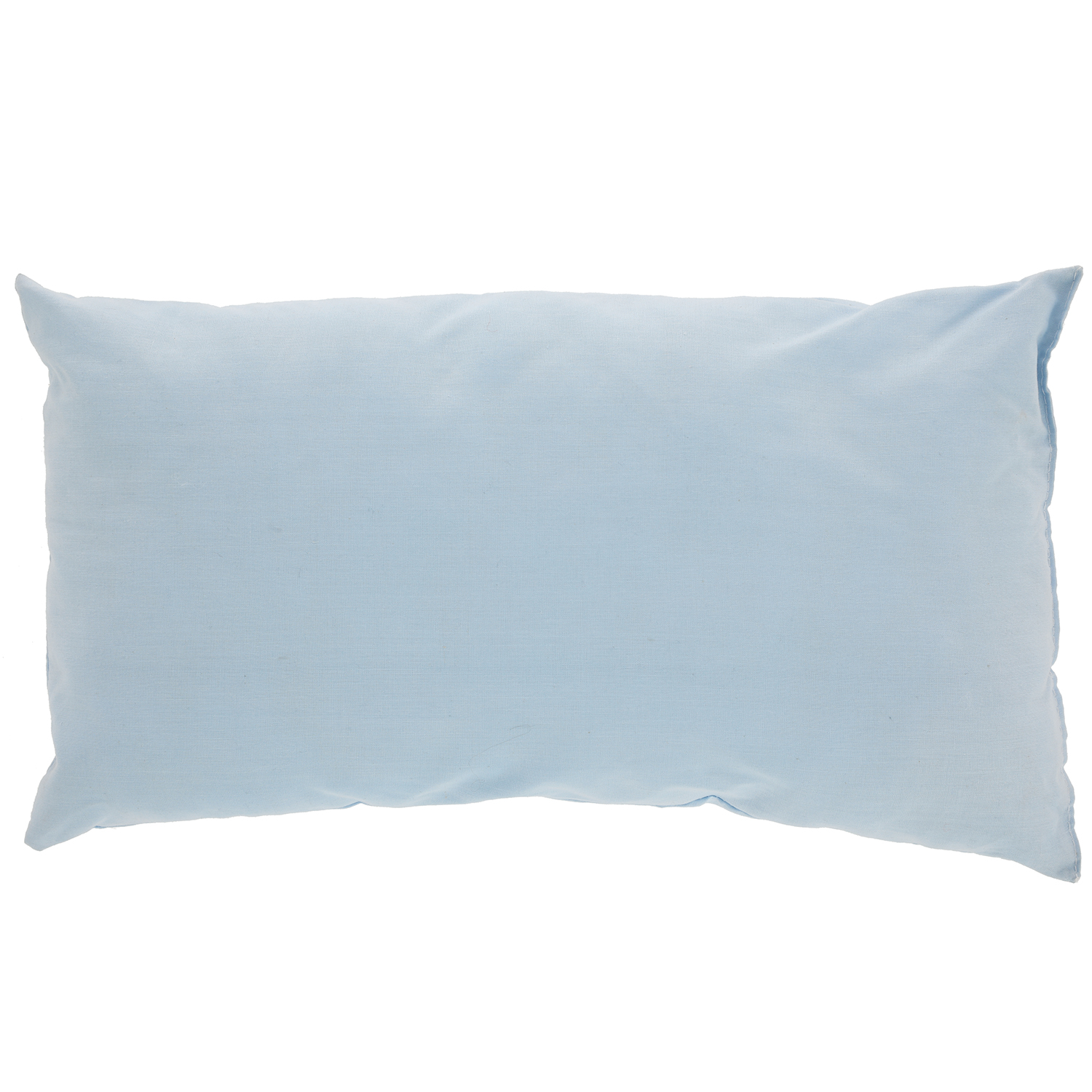 ALMOHADA SUEÑO BLANCO CUNA BEBÉ 30 X 24 CM CELESTE - 1