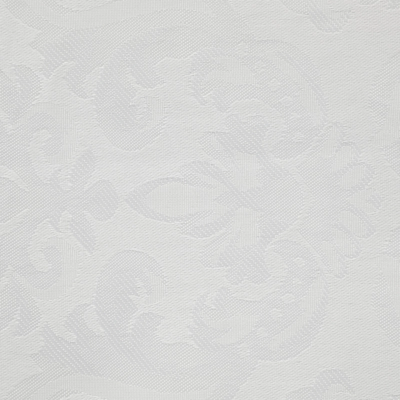 MANTEL CUADRADO FLOR DE LIS BLANCO 150CM X 150CM - 2