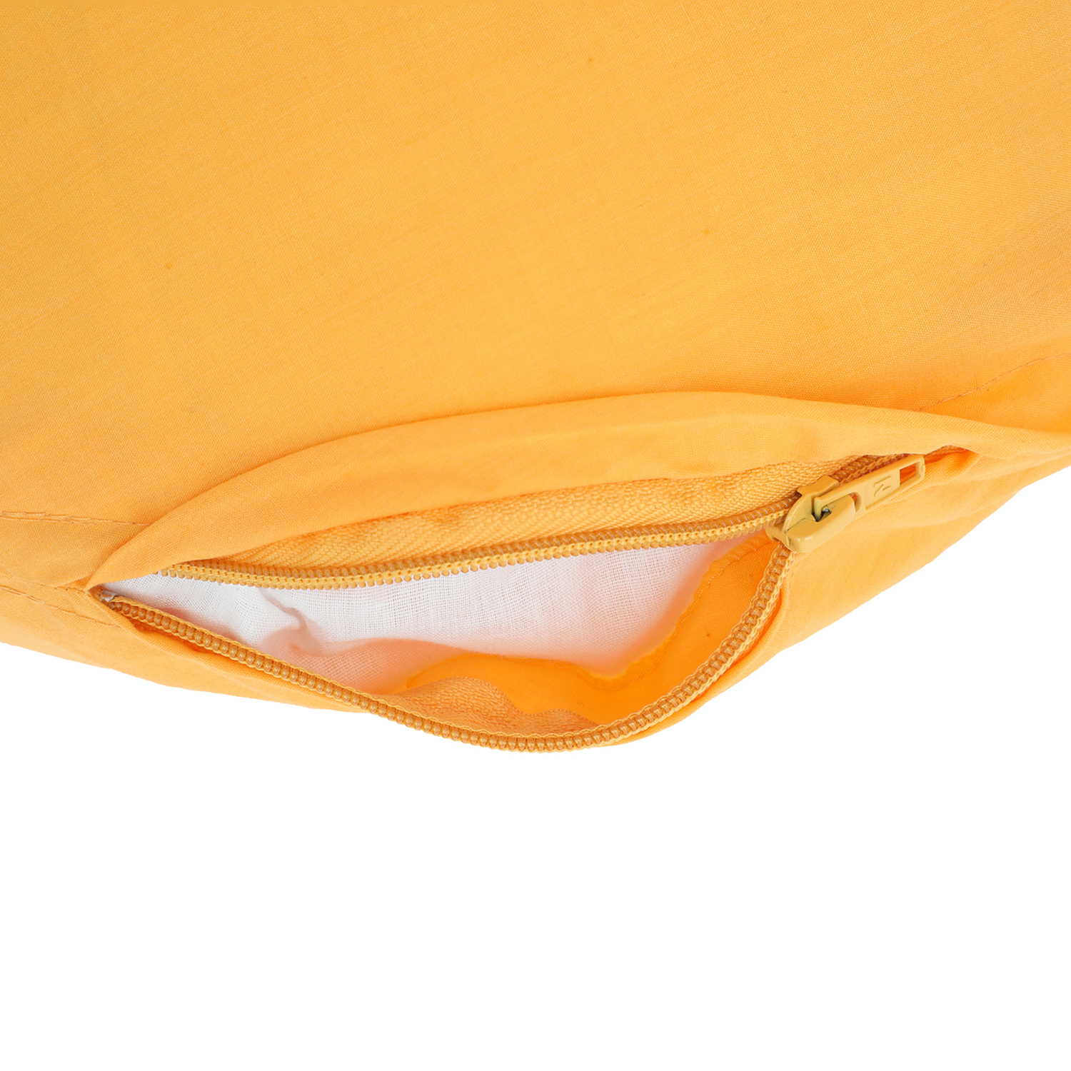 COJÍN SUEÑO BLANCO ALMOHADA MULTIFUNCIONAL MATERNAL MAS LA FUNDA 144 HILOS 87 X 32 CM AMARILLO - 3