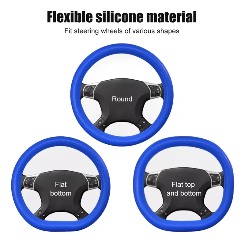KIT QUÍMICA UNIVERSAL SILICÓN CUBRE VOLANTE POMO Y FRENO DE MANO LAVABLE /RYC - 4