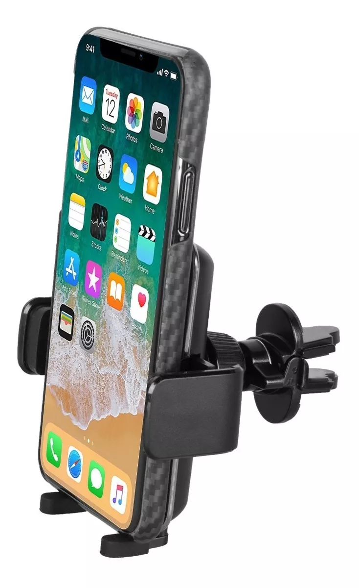 PORTA CELULAR AUTO PINZA AIRE ACONDINCIONADO SPARCO 360° - 1