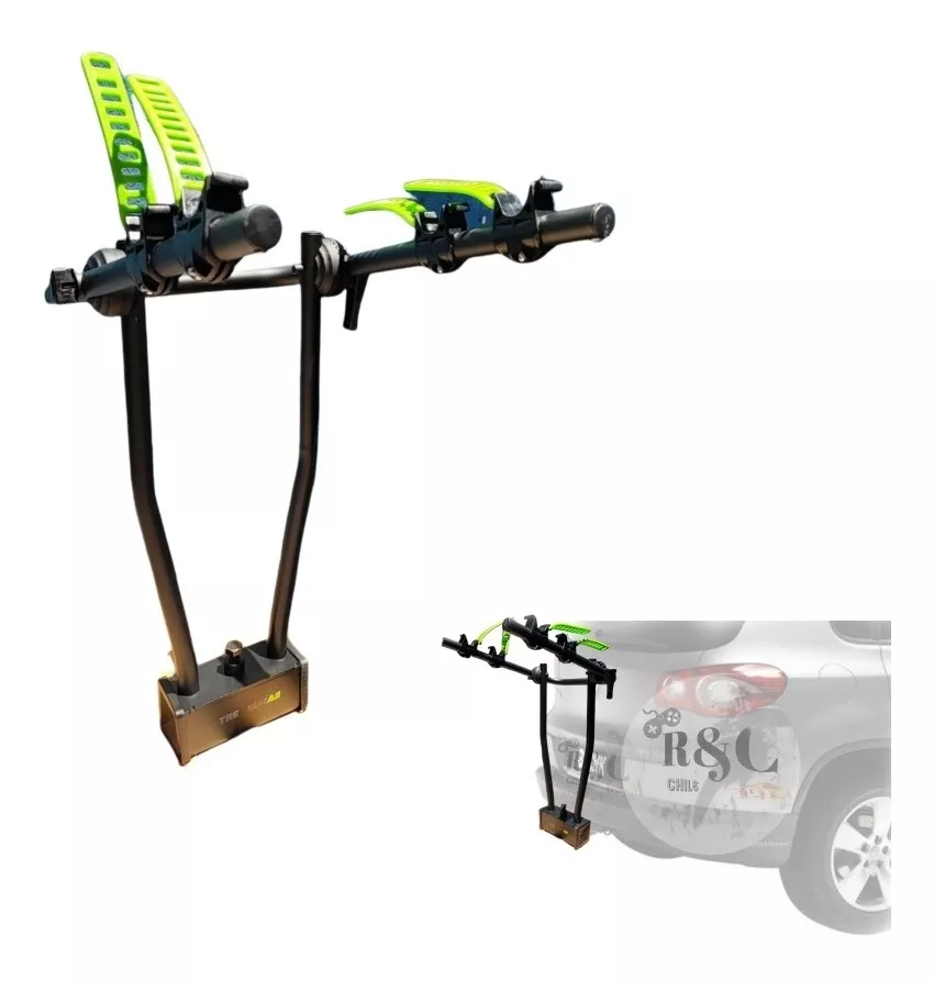 PORTA BICICLETAS PARA COCO ARRASTRE / BOLA REMOLQUE 2 BICI - 1