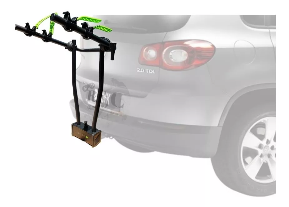 PORTA BICICLETAS PARA COCO ARRASTRE / BOLA REMOLQUE 2 BICI - 3