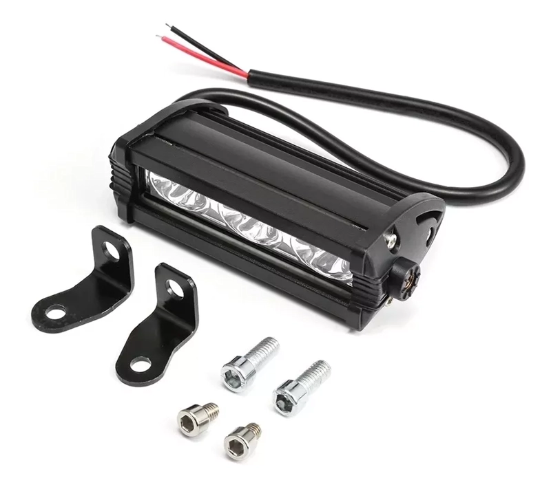 BARRA 3 LED QUÍMICA UNIVERSAL MINI SLIM 4 PULGADAS 9W - 1