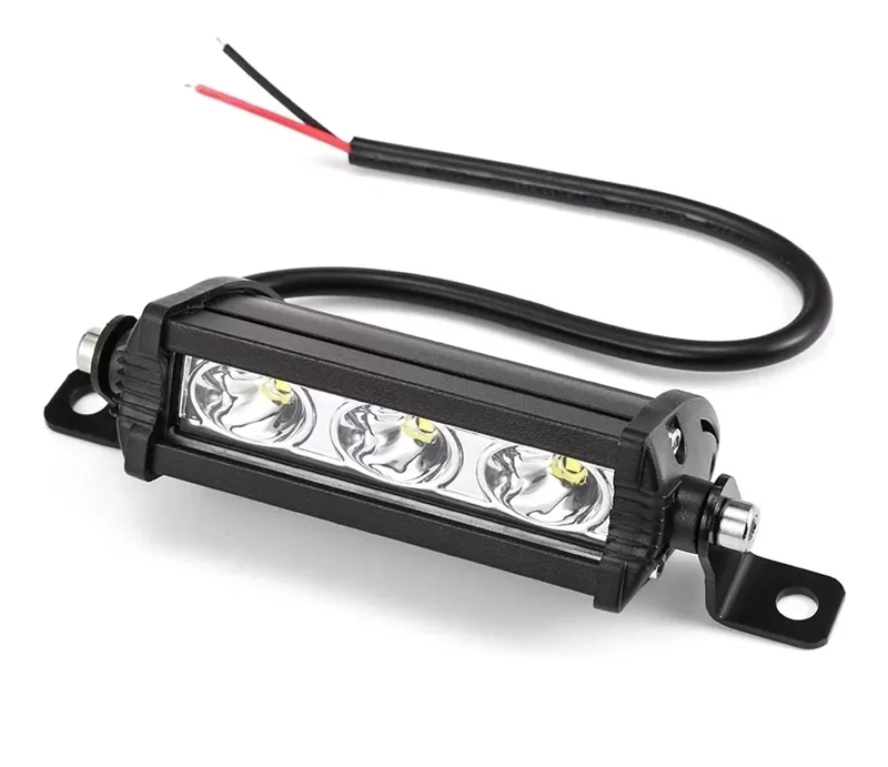 BARRA 3 LED QUÍMICA UNIVERSAL MINI SLIM 4 PULGADAS 9W - 2