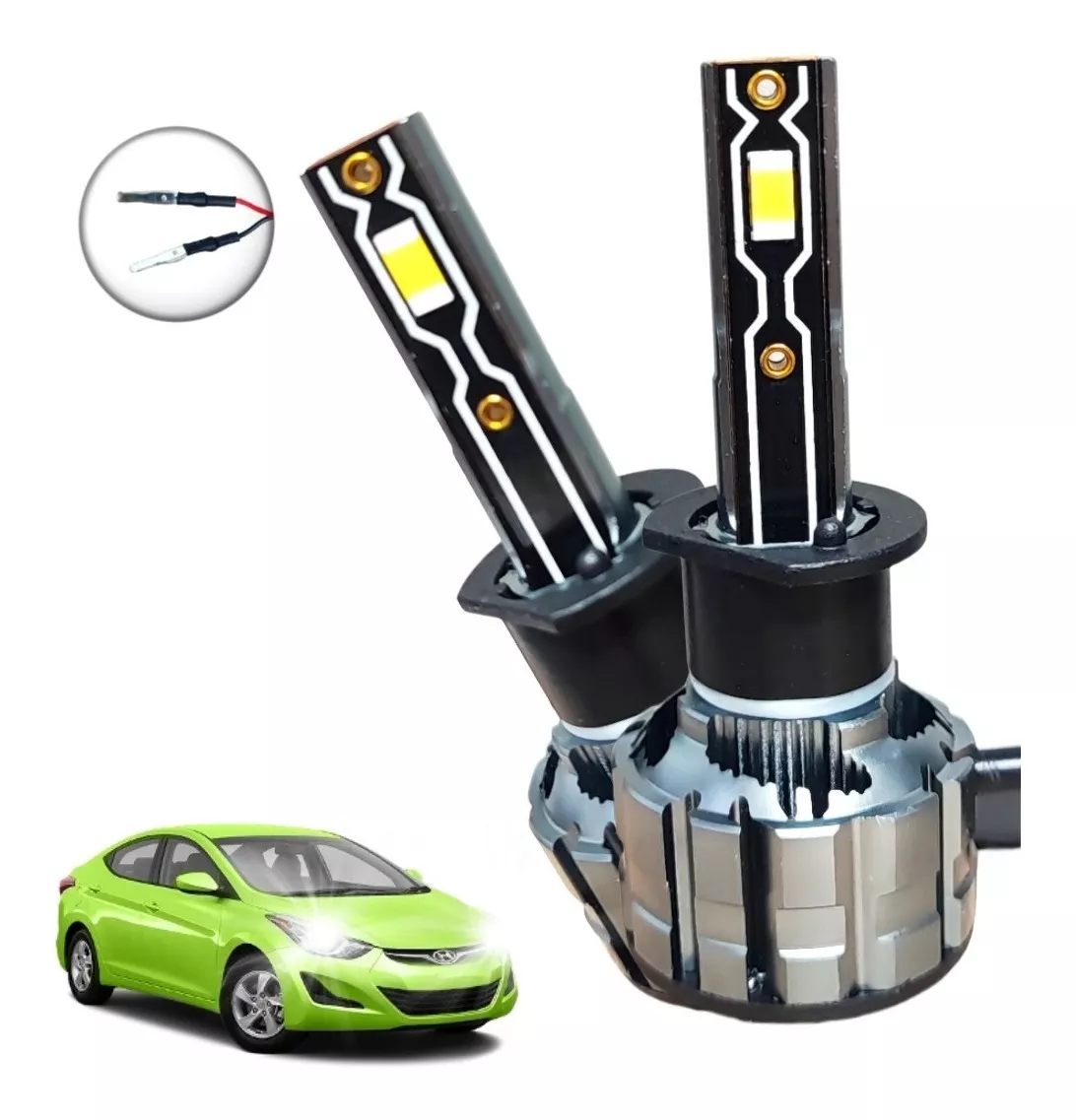 KIT X2 AMPOLLETA TURBOLED 8V-48V 28000L 280W CONECTOR H1 R12 - 1