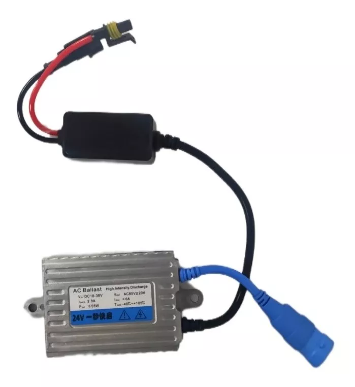 X2 BALLAST XENÓN 24V 55W HID H1 H3 H4 H7 H8 H9 H11 9005/06 - 3