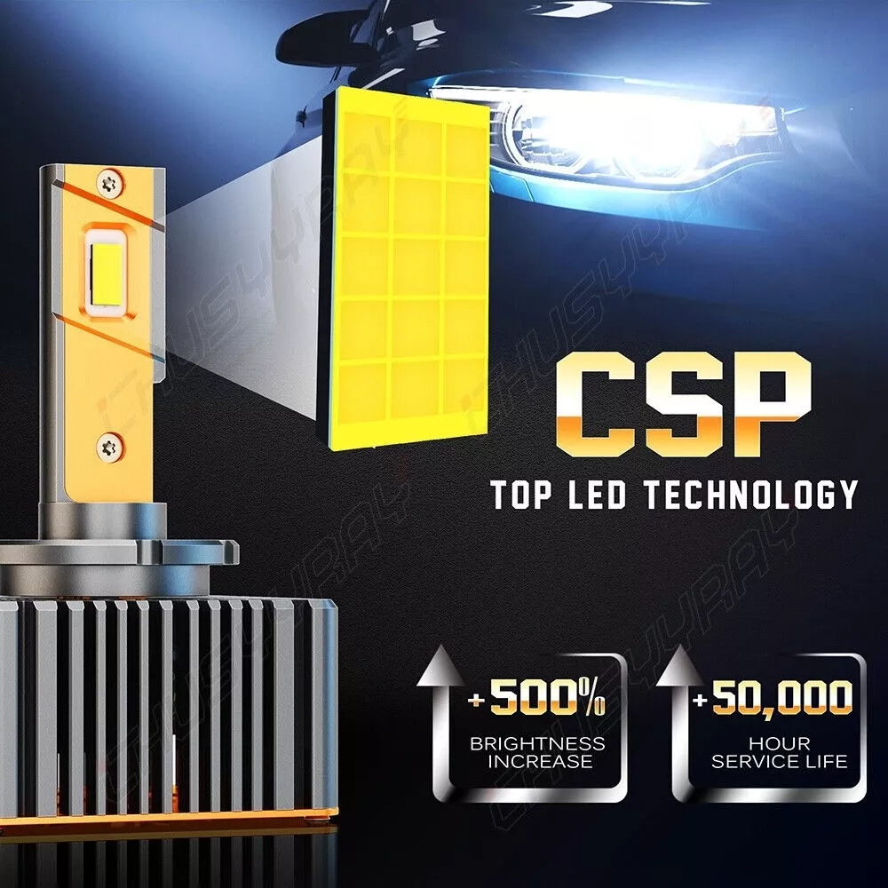 X2 AMPOLLETA D3S TURBO LED 75W 6500K 10000LM /R&C - 3