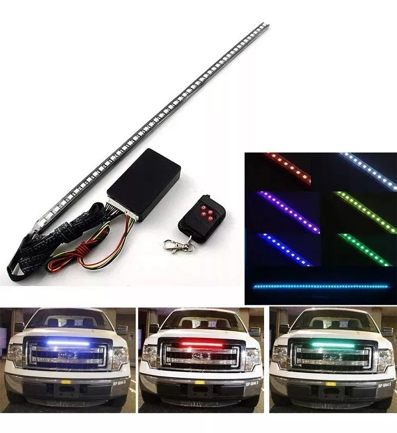 TIRA LED RGB BARRA LED 5050 CON CONTROL 56CM AUTO TUNNING - 1
