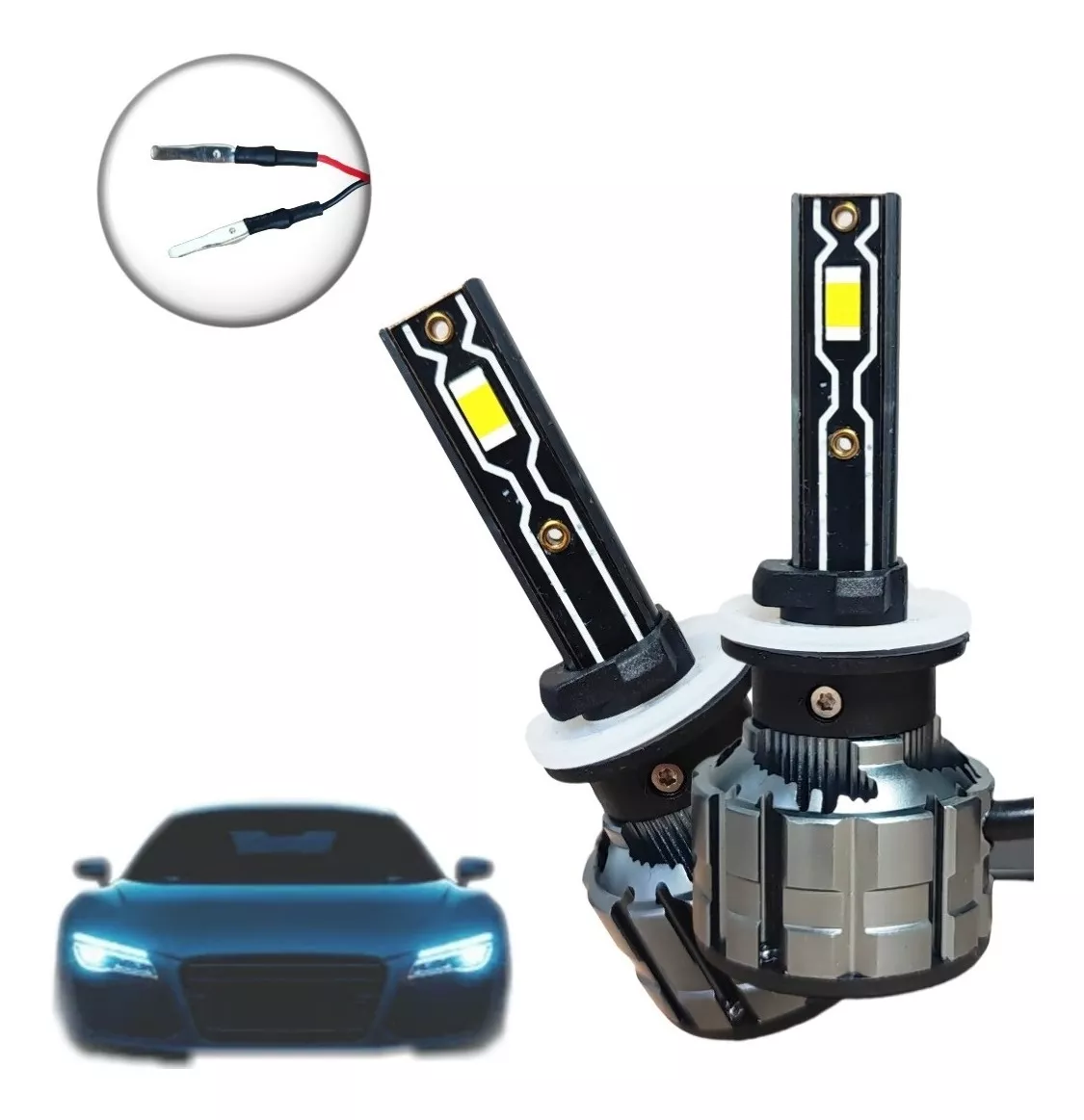 KIT X2 AMPOLLETA TURBOLED 8V-48V 28000L 280W CONECTO 880 R12 - 1