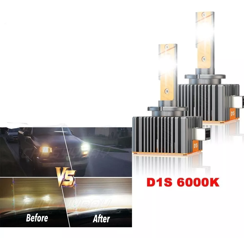 X2 AMPOLLETA D1S TURBO LED 75W 6500K 10000LM /R&C - 2