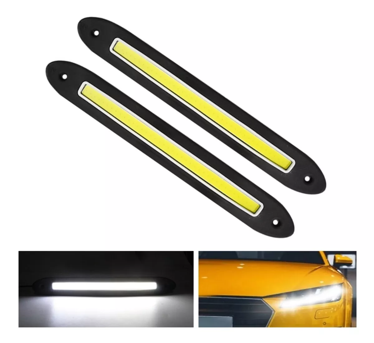 X2 TIRA LED COB ALTO BRILLO NEBLINEROS ADHESIVO DISEÑO 11853 - 1