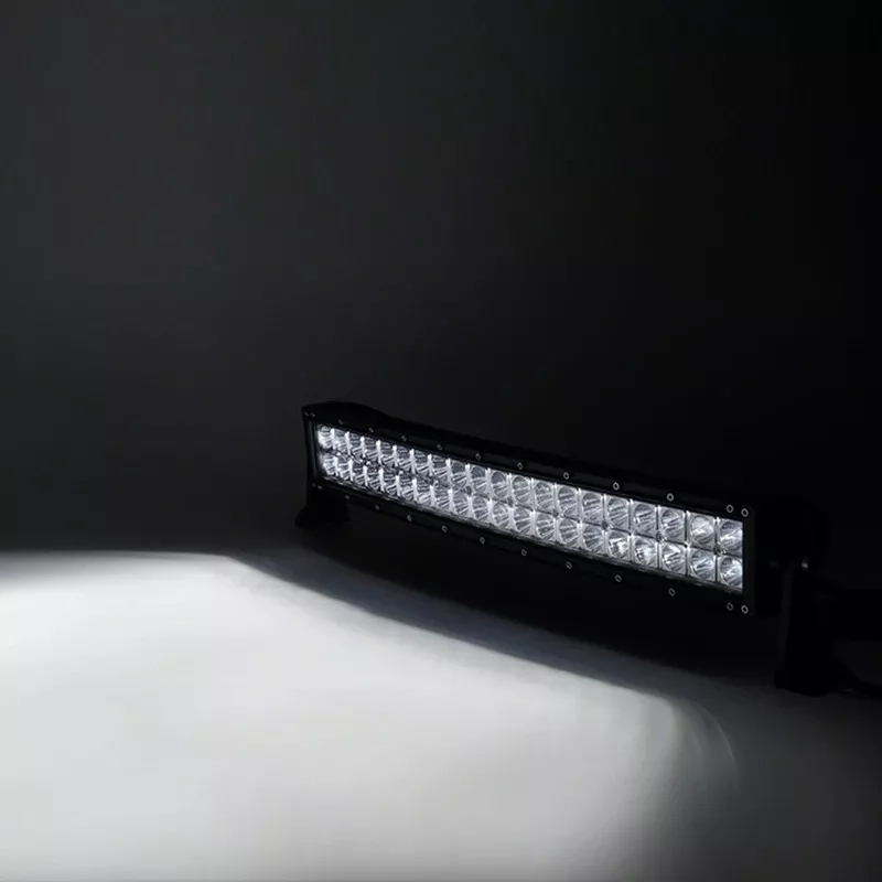 BARRA LED CURVA QUÍMICA UNIVERSAL 120 WATTS 53 CM OF ROAD 4X4 12/24V /R&C - 2