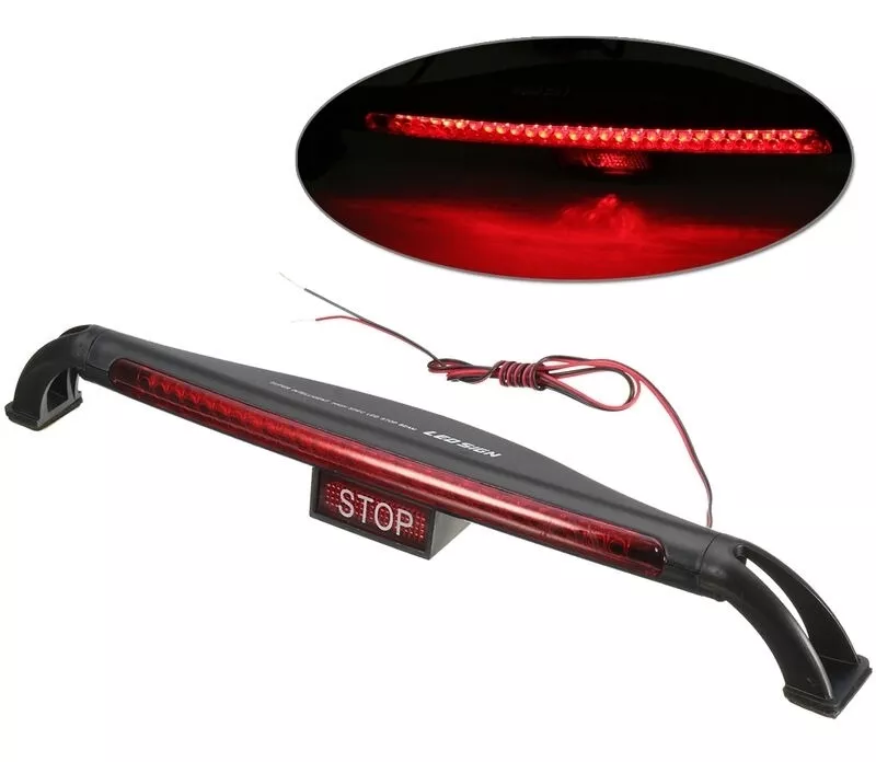 TERCERA LUZ DE FRENO LED ADHESIVA STOP AUTO 12V UNIVERSAL - 2