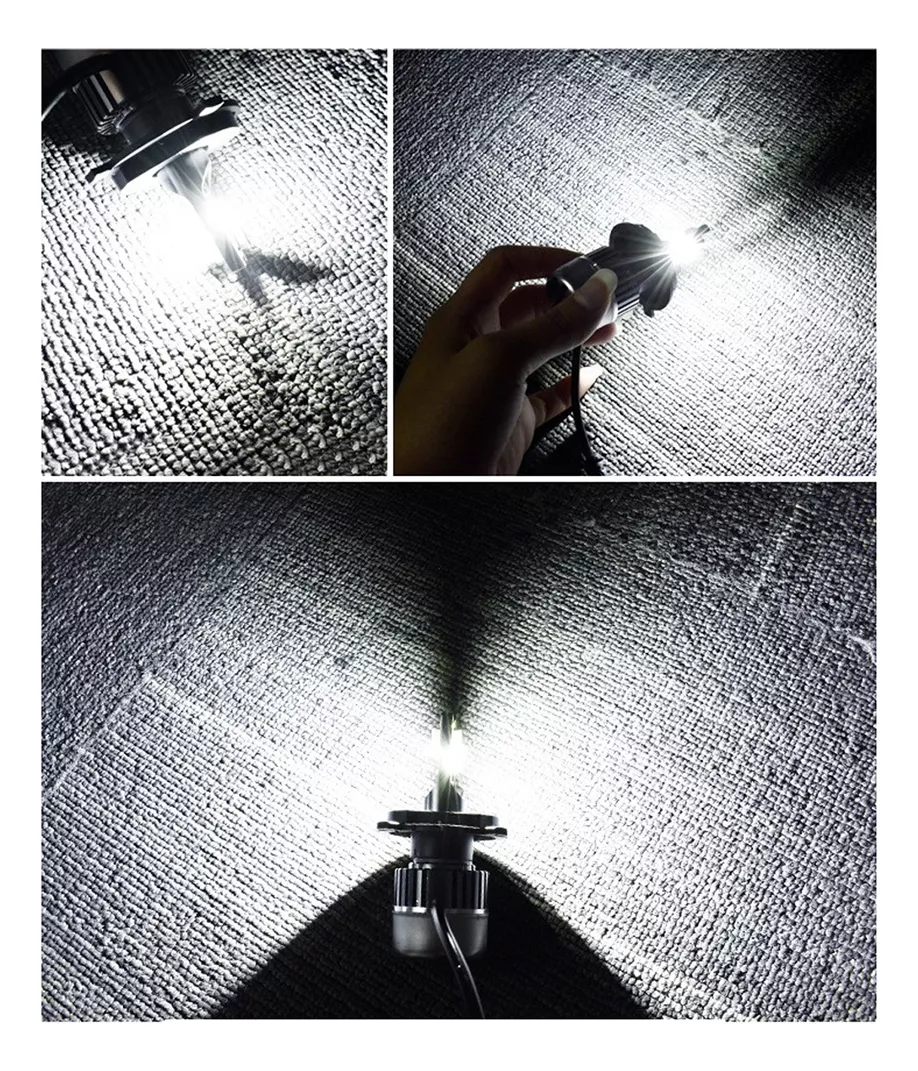 X2 AMPOLLETA MINI TURBO LED T10 POTENTE 12000LM CONECTOR H3 - 5