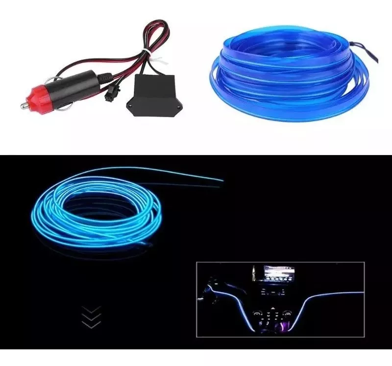 HILO DECORATIVO CON LUZ LED 5 METROS INTERIOR AUTO TUNING - 2