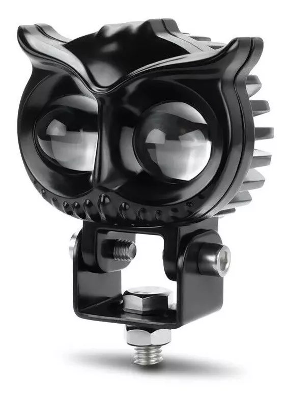 FOCO LED NEBLINERO BI COLOR AUTO MOTO BÚHO TIPO LUPA /RYC - 3
