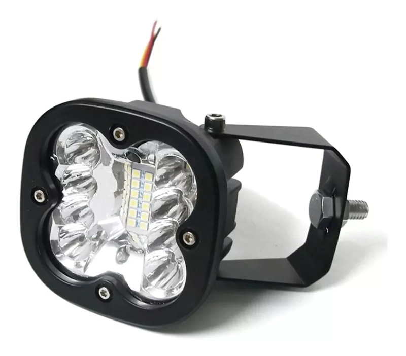 NEBLINERO LED DESTELLANTE UNIVERSAL 12V-24V FOCO AUXILIAR ESTROBO /RYC - 1