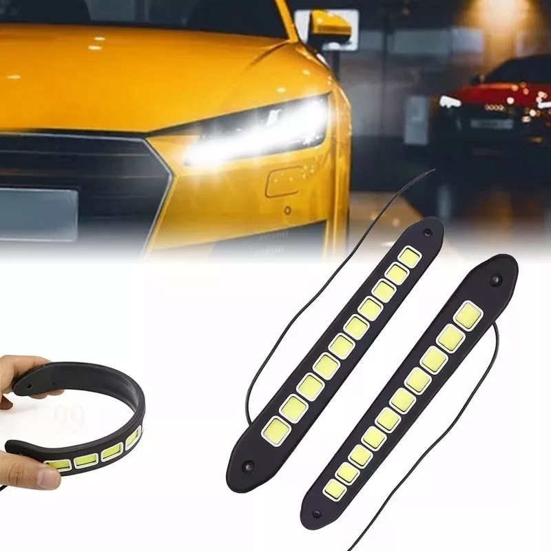 X2 TIRA LED COB ALTO BRILLO NEBLINEROS ADHESIVO DISEÑO 11855 - 1
