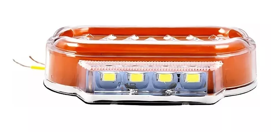 X10 LUZ LED LATERAL BICOLOR LUZ DE TROCHA 24V DESTELLANTE - 4